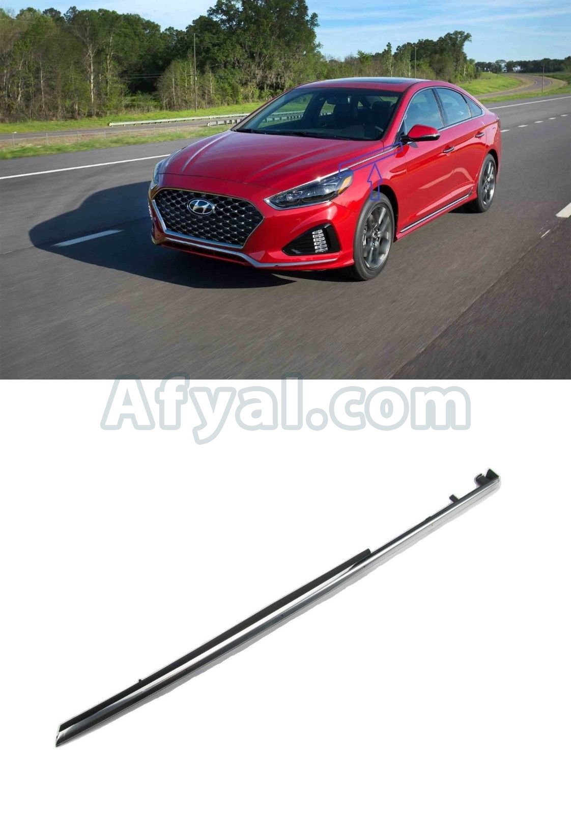 87771C1500 | GARNISH ASSY - FENDER, LH Hyundai # 87771-C1500