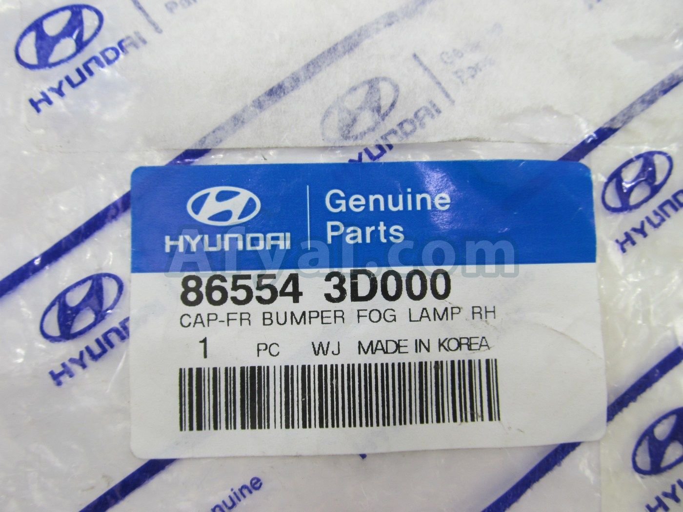 865543D000 | COVER ASSY, HEAD LAMP Hyundai # 86554-3D000