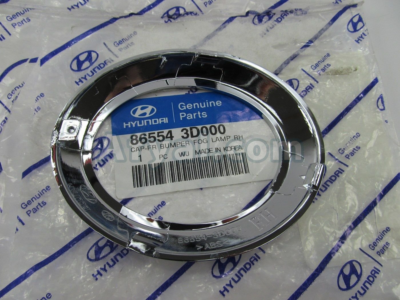 865543D000 | COVER ASSY, HEAD LAMP Hyundai # 86554-3D000